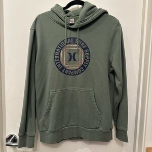 Green Hurley Sweatshirt Hoodie